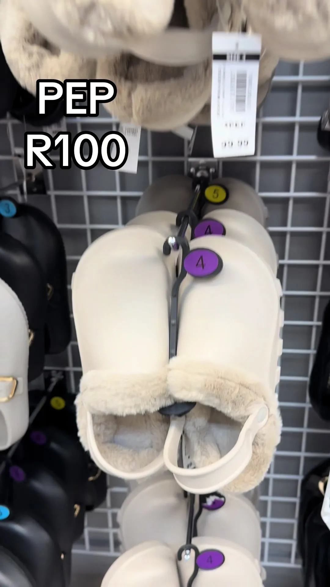 PEP slipper dupes for R100